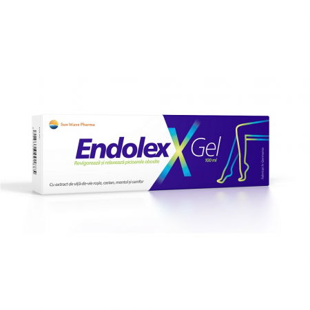 Mâini reci, picioare reci și obosite - Endolex Gel, 100 Ml