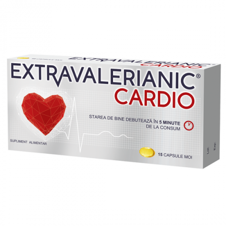 Inimioară, Inimioară - Extravalerianic Cardio, 15 Capsule