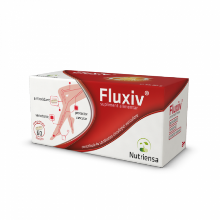 Mâini reci, picioare reci și obosite - Fluxiv, 60 Comprimate Filmate