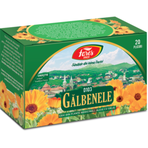 Biliar și hepatic - Ceai Galbenele (D103), 20 Plicuri