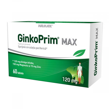 Mâini reci, picioare reci și obosite - W-Ginkoprim Max 120Mg X 60 Tablete