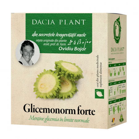 " Sunt prea dulce..."(  Diabet zaharat) - Ceai Glicemonorm Forte, 50 G