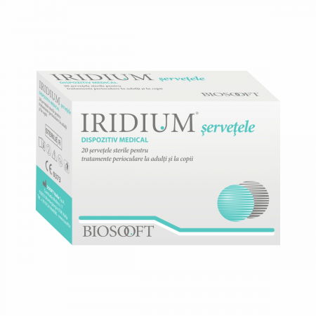 Ochii- oglinda sufletului - Iridium Servetele Sterile X 20 Bucati