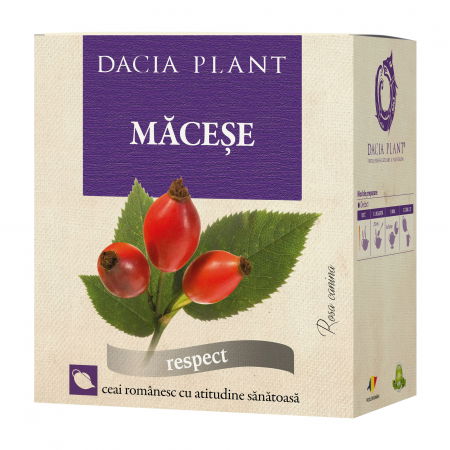 Leacuri verzi cât vezi cu ochii... - Ceai De Macese, 50 G