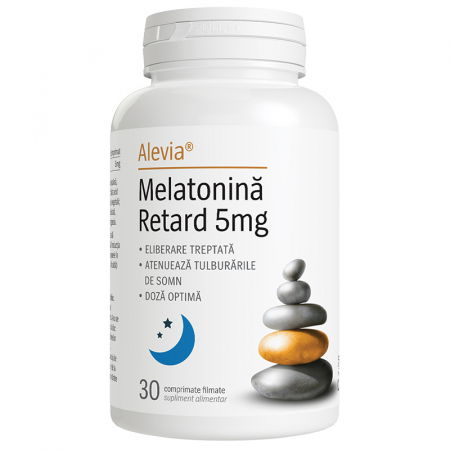 Altele - Melatonina Retard 5Mg, 30 Comprimate