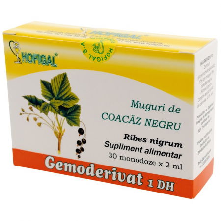 Promoțiile lunii - Gemoderivat Din Muguri De Coacaz Negru, 30 Monodoze