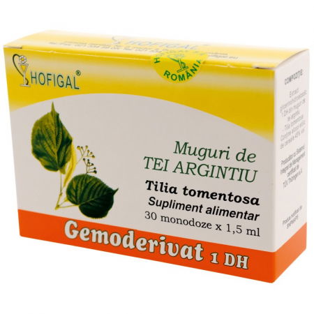 Promoțiile lunii - Gemoderivat Din Muguri De Tei Argintiu, 30 Monodoze