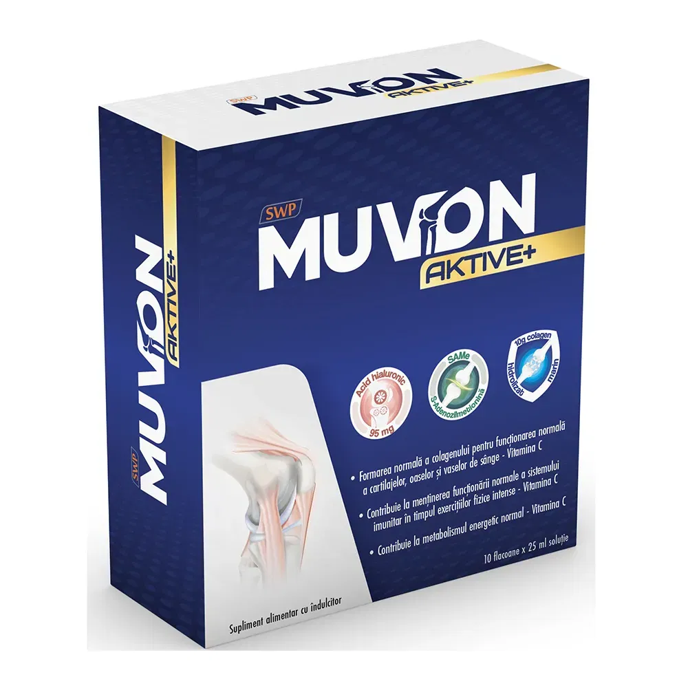 Merg la baie des... - Muvon Active+ 25Ml, 10 Flacoane