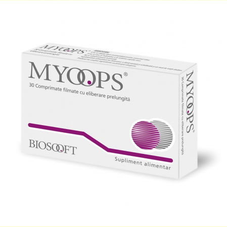 Ochii- oglinda sufletului - Myoops, 30 Comprimate, Biosooft