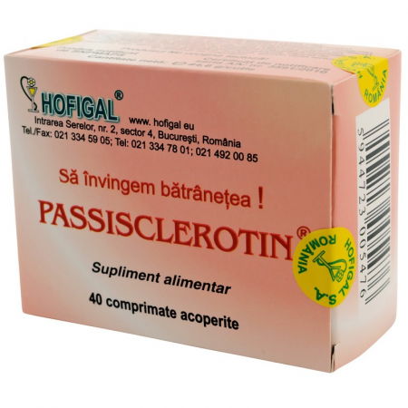 Promoțiile lunii - Passisclerotin, 40 Comprimate