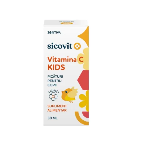 Altele - Picaturi Vitamina C Kids Sicovit X 30Ml