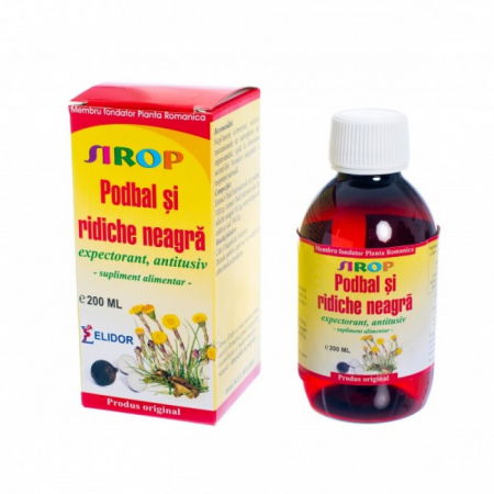 Vreau să fiu sănătos! - Podbal Si Ridiche Neagra Sirop, 200 Ml