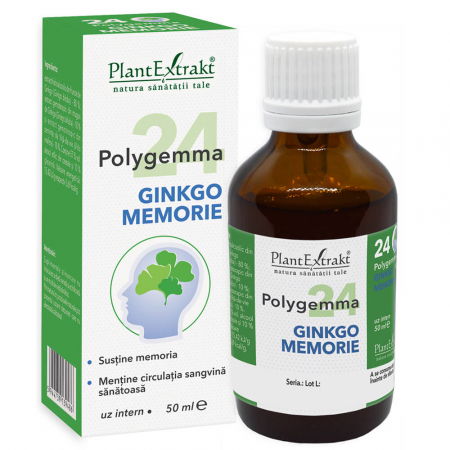Altele - Polygemma 24 Ginkgo Memorie, 50 Ml