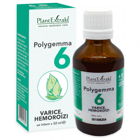 Nu pot sta pe scaun... (Antihemoroidale) - Polygemma 6 Varice, Hemoroizi, 50 Ml