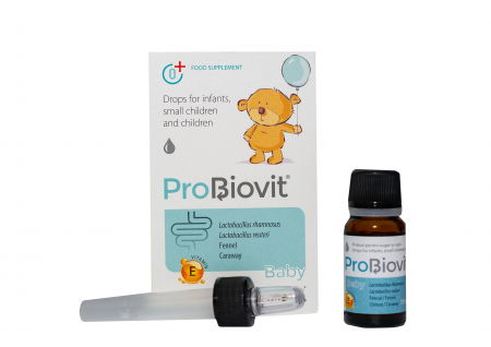 Altele - Probiovit Baby Probiotic, Picaturi Pentru Sugari Si Copii, 10 Ml