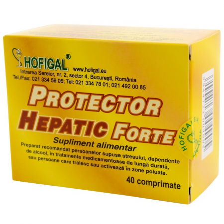 Mă doare burta! - Protector Hepatic Forte, 40 Comprimate