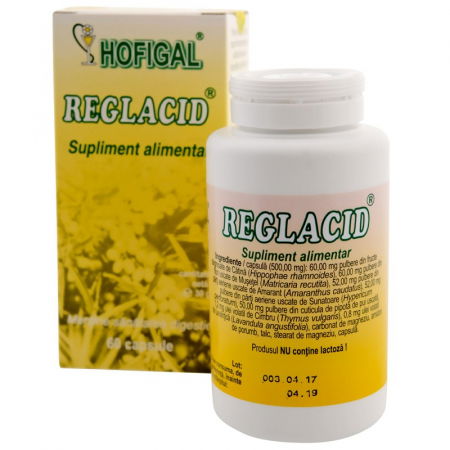 Tulburări gastrointestinale - Reglacid, 60 Capsule
