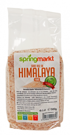 Vreau să fiu sănătos! - Sare Roz De Himalaya, Fina, 500 G