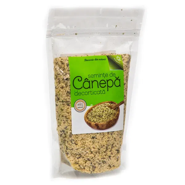 Vreau să fiu sănătos! - Seminte De Canepa Decorticata, 300 G