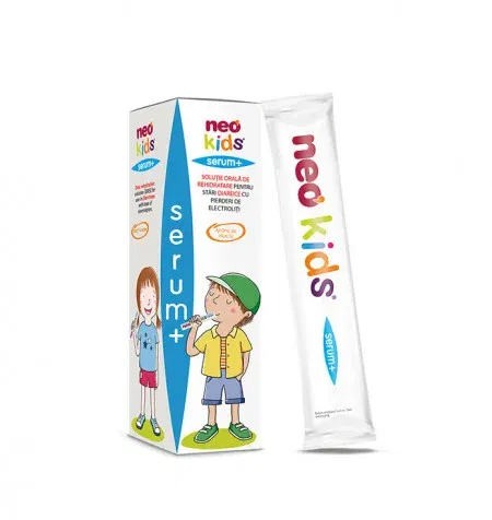 Suplimente alimentare copii - Serum+ Solutie Orala Neo Kids 50 Ml X 5 Plicuri