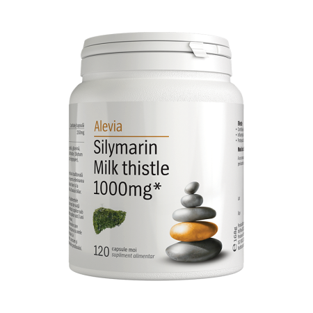 Ochii mei sunt rosii! - Silymarin Milk Thistle 1000mg* - 120 capsule moi