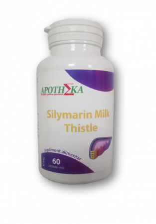 Mă doare burta! - Silymarin Milk Thistle 1000 Mg, 60 Capsule