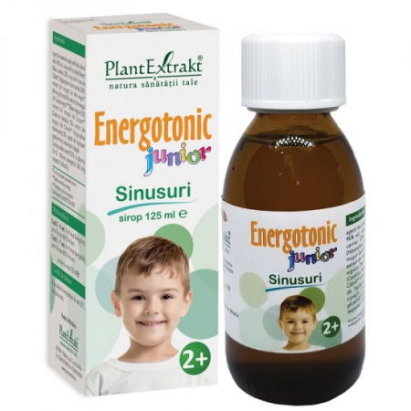 Suplimente alimentare copii - Sirop Energotonic Junior Sinusuri, 125 Ml
