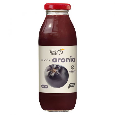 Imunitate - Suc De Aronia Cu Gust Bun De Tot, 300 Ml