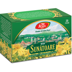 Tulburări gastrointestinale - Ceai Sunatoare (N164), 20 Plicuri