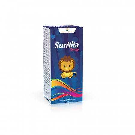 Suplimente alimentare copii - Sunvita Sirop, 120 Ml