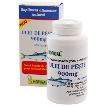 Altele - Ulei De Peste 900 Mg, 40 Capsule