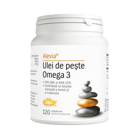 Merg la baie des... - Ulei de peste Omega 3 - 120 capsule moi