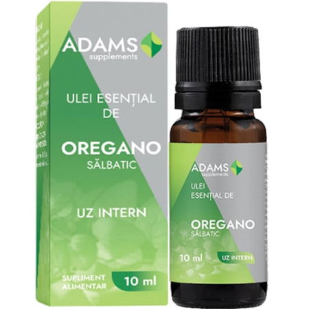 Vreau să fiu sănătos! - Ulei Esential De Oregano Salbatic Pentru Uz Intern, 10 Ml