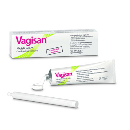 Altele - Vagisan Moistcream Crema Vaginala Hidratanta, 25 G