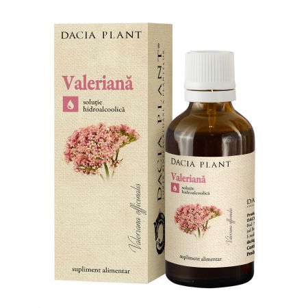 Somn liniștit - Tinctura De Valeriana, 50 Ml
