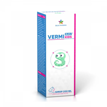 Ochii mei sunt rosii! - VermiBleu Kids Sirop 200ML – Antiparazitar Natural pentru Copii