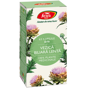 Mă doare burta! - Vezica Biliara Lenta (D70), 63 Capsule