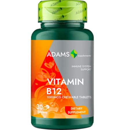 Altele - Vitamin B12 1000 Mcg, 30 Tablete
