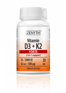 Vitamine si minerale - Vitamin D3+K2 Forte X 30 Capsule
