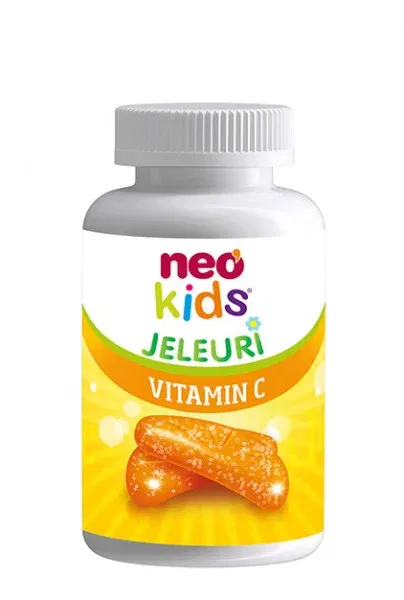 Suplimente alimentare copii - Vitamina C Neo Kids , 30 Jeleuri