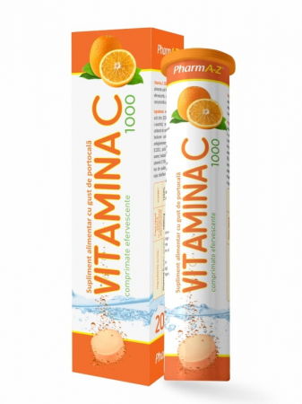 Imunitate - Vitamina C Orange 1000Mg X 20 Comprimate Efervescente