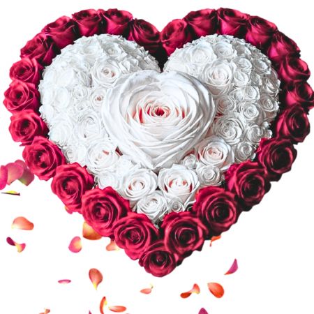 Cadouri aniversare - Aranjament Floral LOVE cu Trandafiri din Sapun Cadou perfect si elegant