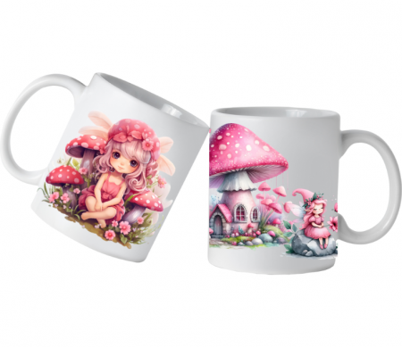 Cadouri copii 7 ani - Cană personalizată pentru fetite cu printese  KID1006 Princess