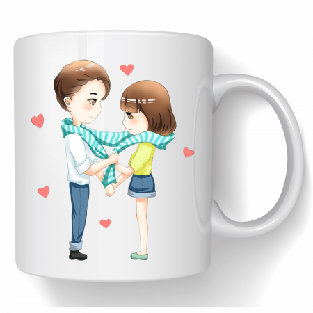 Cadouri Colegi, sefi sau angajati - Cană personalizată pentru ziua indragostitilor Valentines Day VD3017