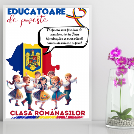 Cadouri pentru profesori sau absolventi - Tablou Cadou invatatoare sau profesoare 8 martie cu mesaje personalizate