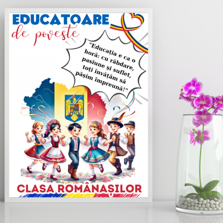 Cadouri pentru profesori sau absolventi - Tablou Cadou invatatoare sau profesoare 8 martie cu mesaje personalizate