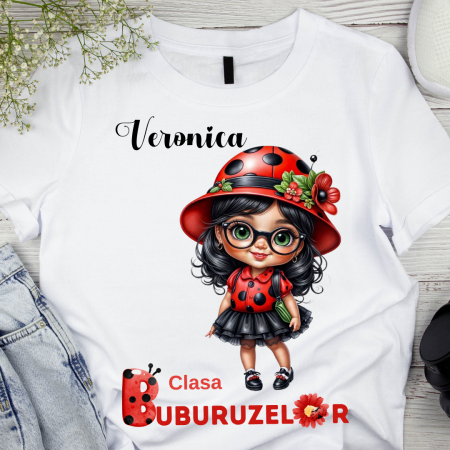 Cadouri aniversare - Tricou Clasa buburuzelor  elevi clasa 4 sau gradinita  ABS1068.2