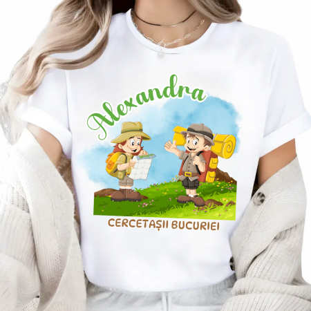 Cadouri copii 7 ani - Tricou Clasa exploratorilor pentru scoala sau gradinita  ABS1068.57
