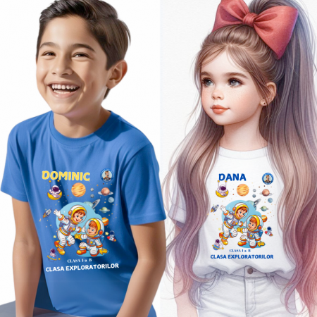 Cadouri aniversare - Tricou Clasa exploratorilor pentru scoala sau gradinita  ABS1068.55