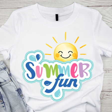 Tricouri personalizate femei - Tricou copii sau adulti din bumbac model SUMMER vibe personalizat cu nume  sau poza preferata TC5052